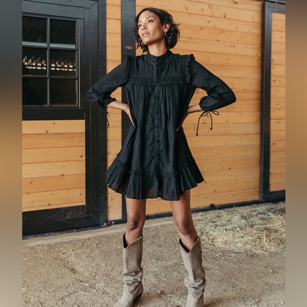 Abby Mini Dress | Black